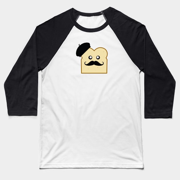 French Toast Baseball T-Shirt by Dami Designs